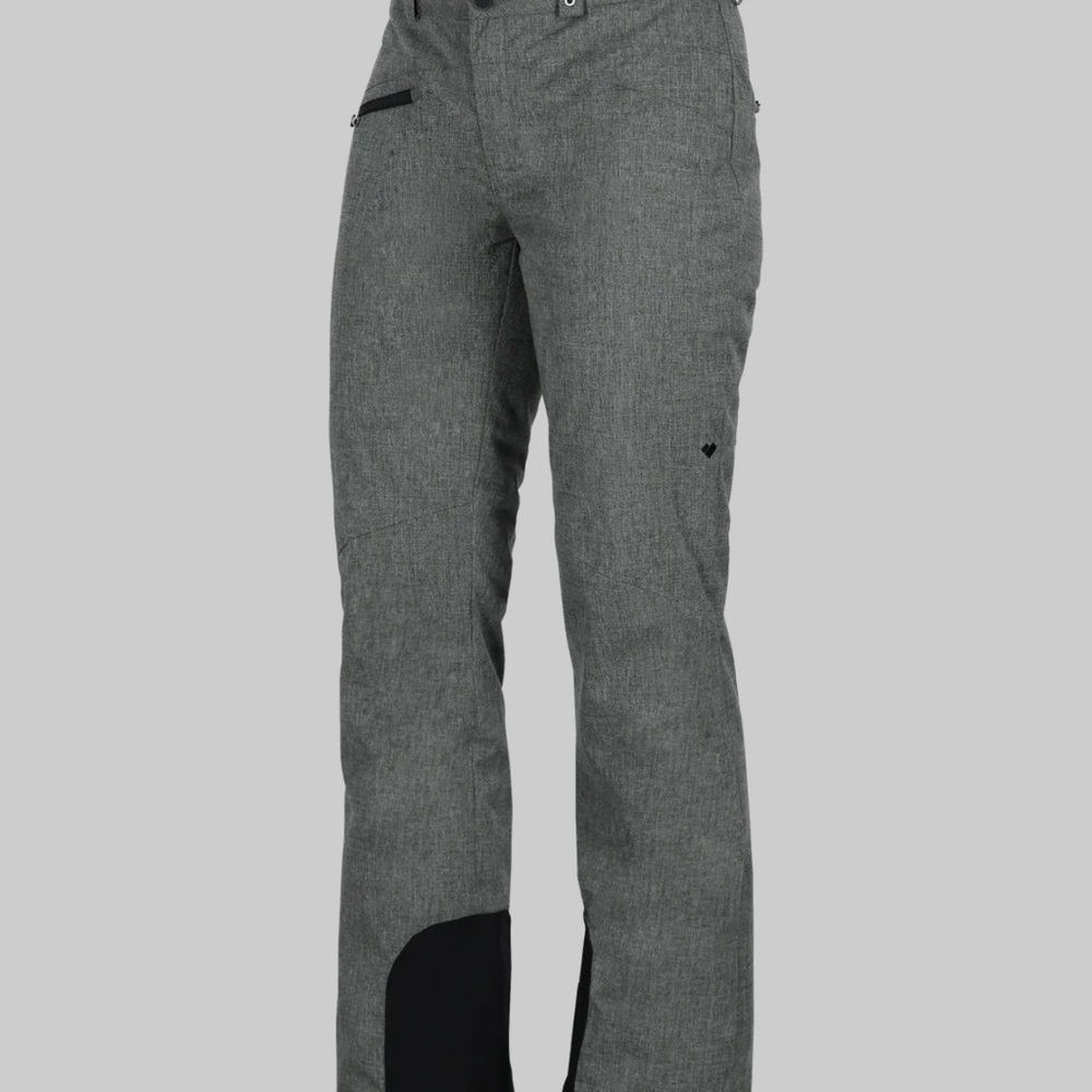 Obermeyer Women's Malta Ski Snow Winter Insulated Pants Size 2 Charcoal New